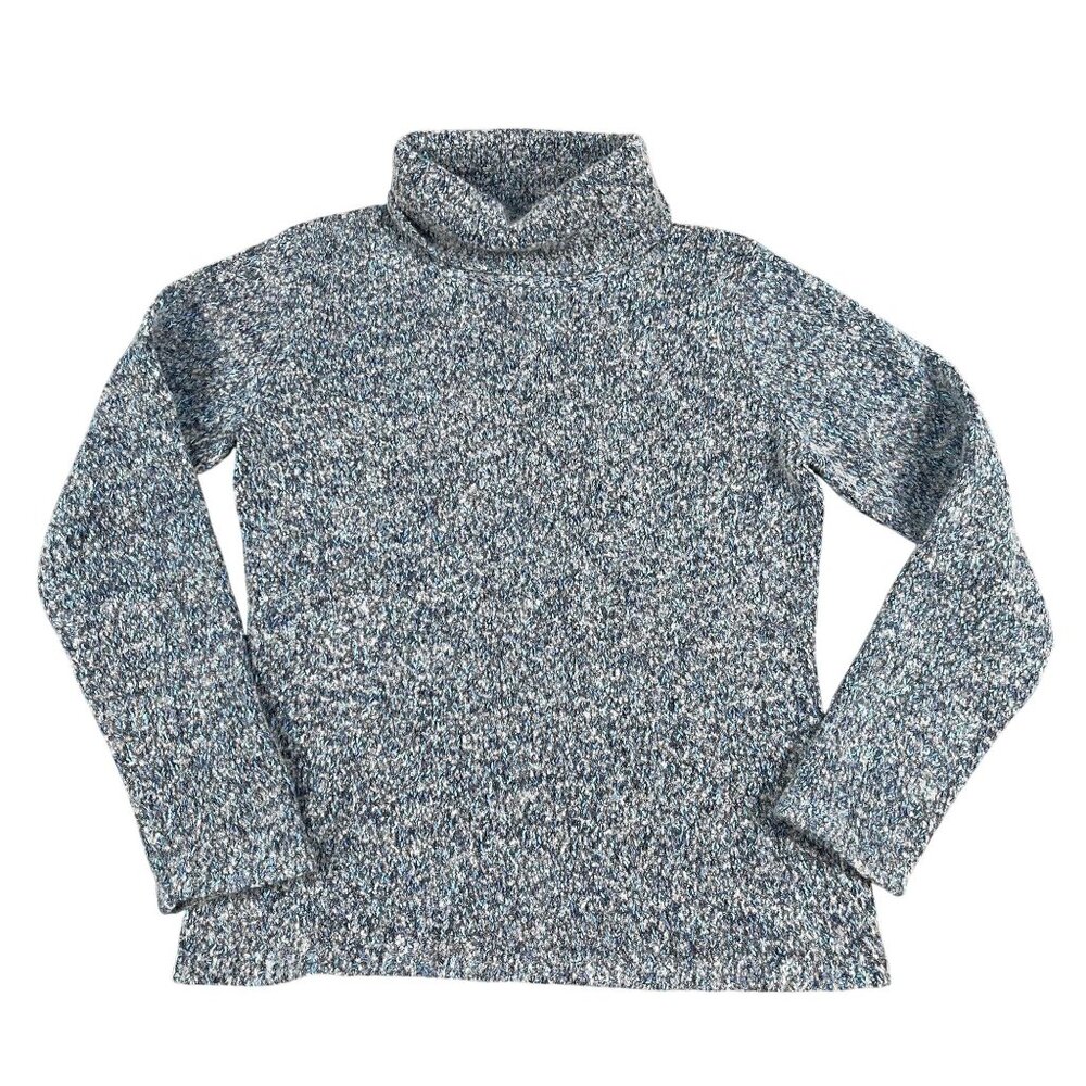 Sigrid Olsen Sport Womens Wool Blend Turtleneck Sweater‎ Sz MP